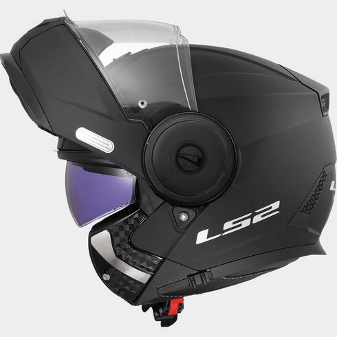 CASCO ABATIBLE LS2 SCOPE II SOLID NEGRO